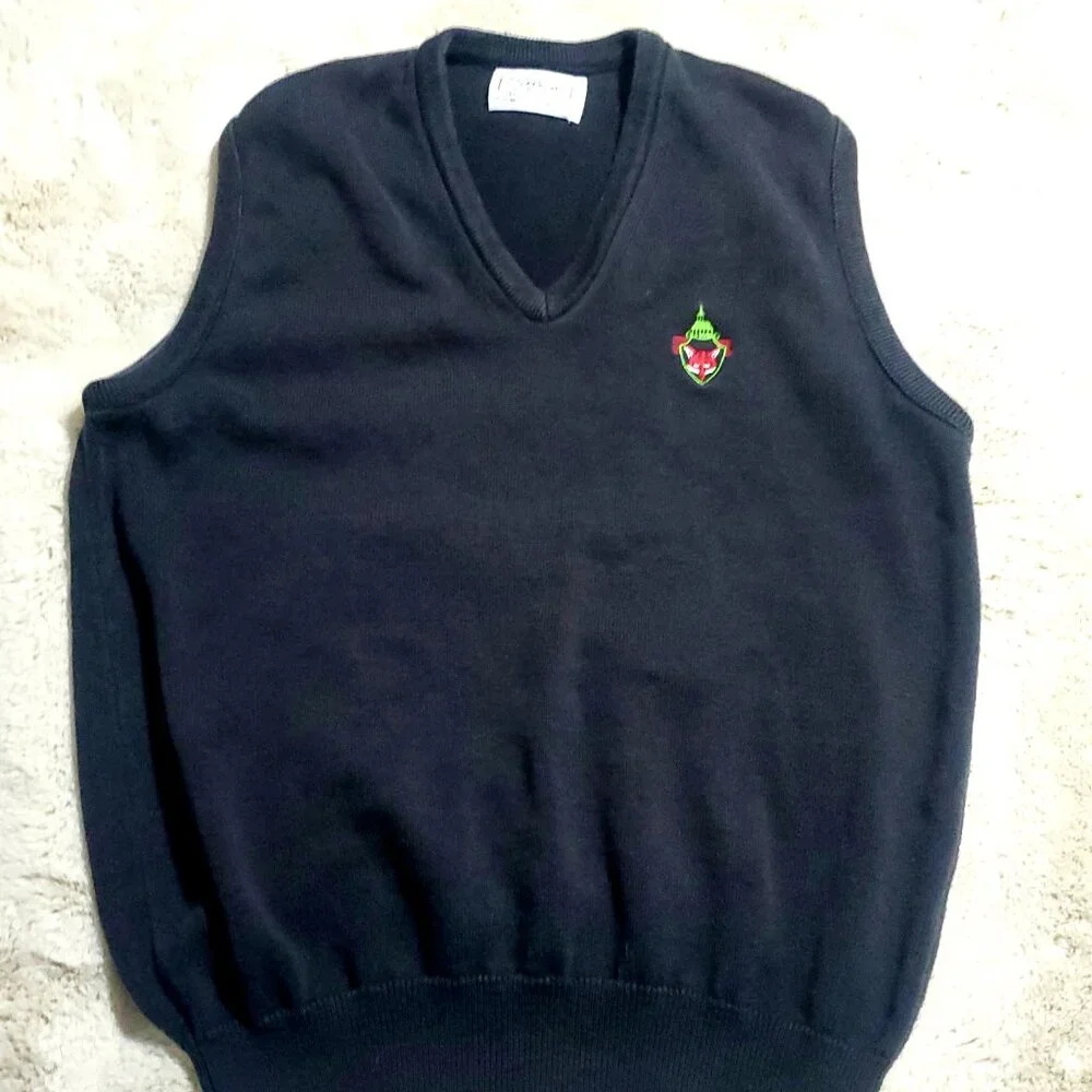 Titleist Classic Knit Vest Fox Chapel Golf Club Size L - Picture 3 of 10